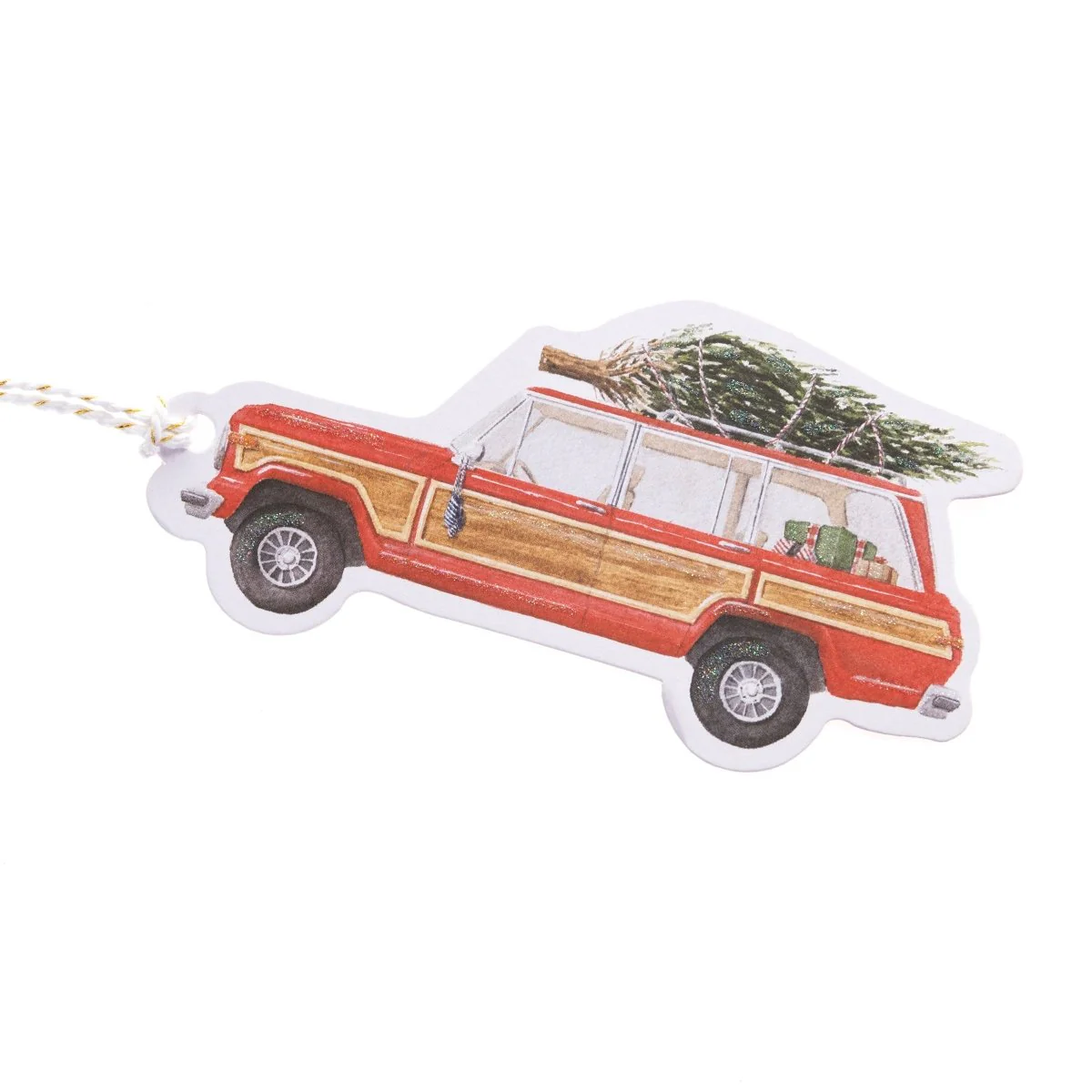 Watercolor Holiday Gift Tags