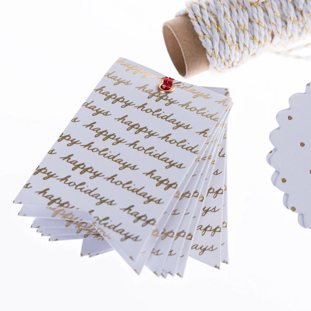 Gilded Gift Tag Set - Image 3