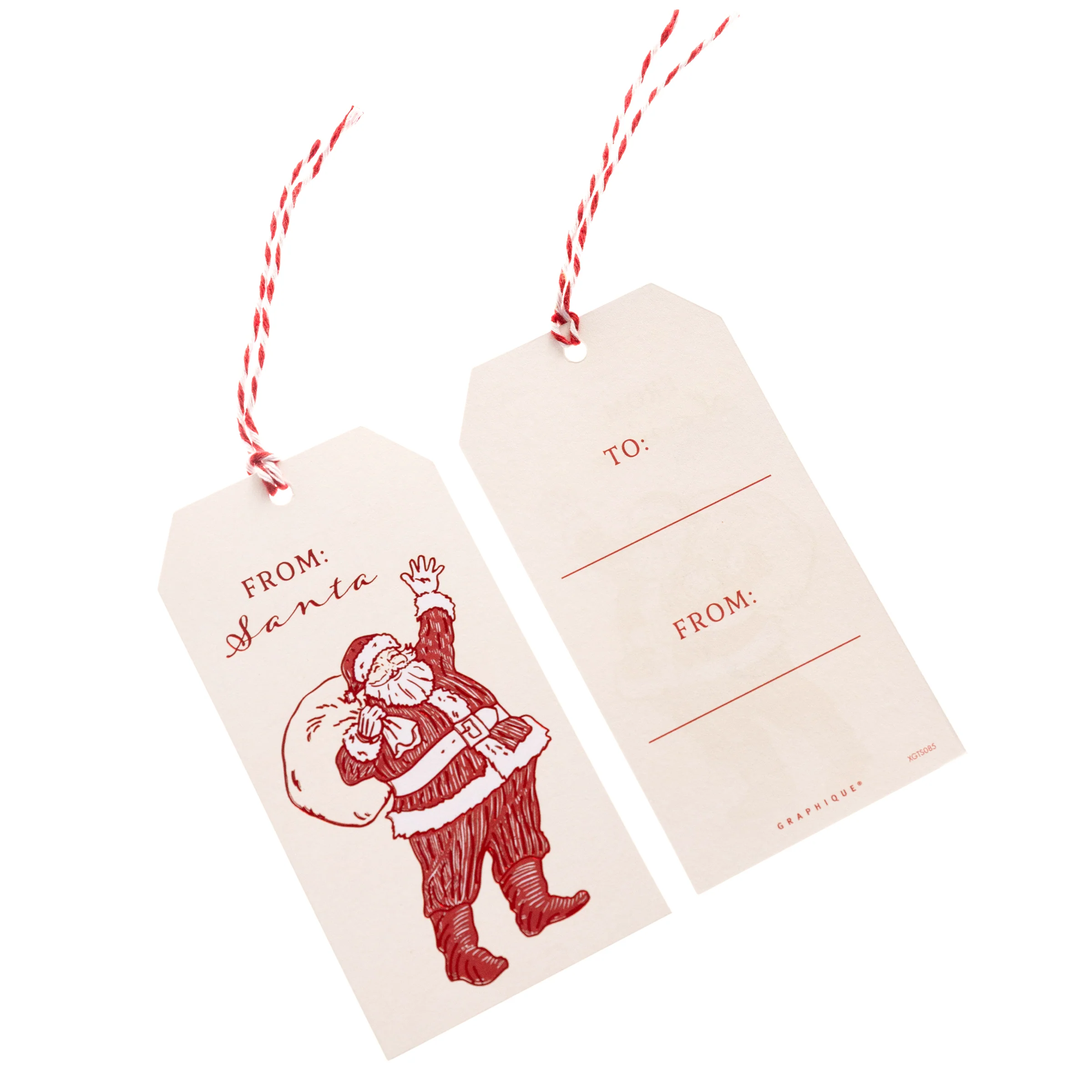 Santa Holiday Gift Tags - Image 2